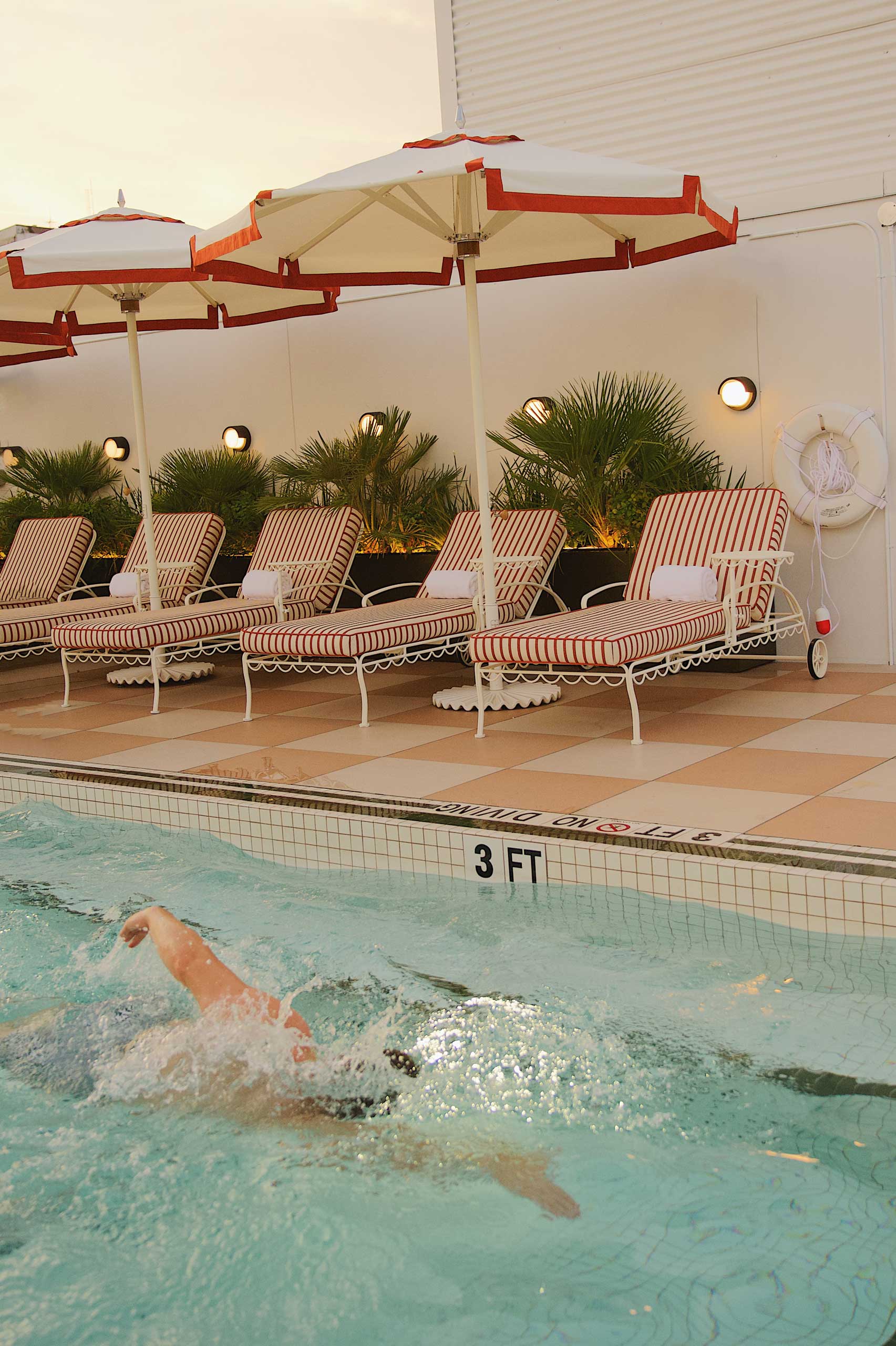 Municipal Grand Hotel, Savannah, GA. The Sun Club Rooftop Pool