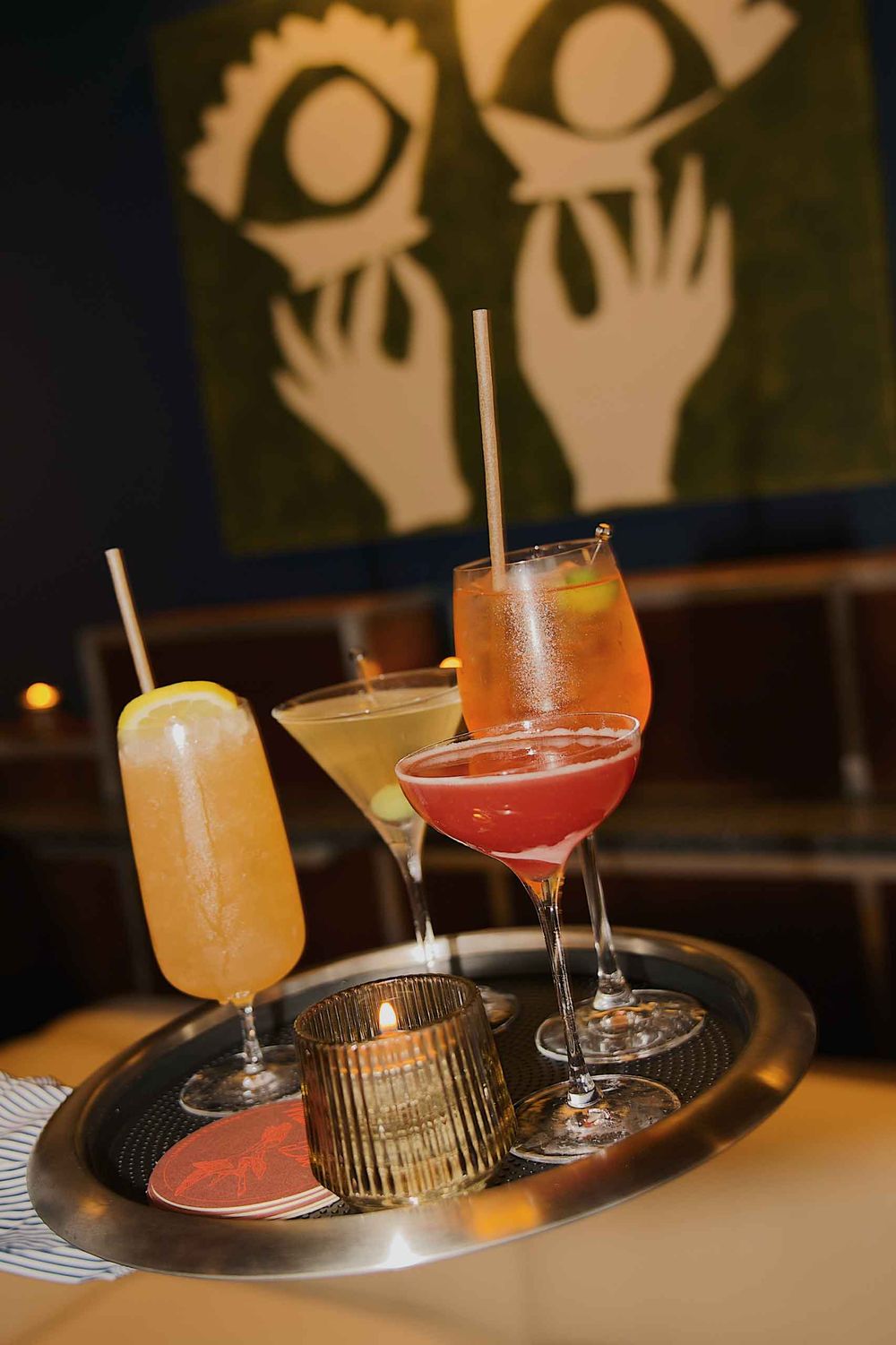 Municipal Grand Hotel, Savannah, GA. Cocktails at the Municpal Bar