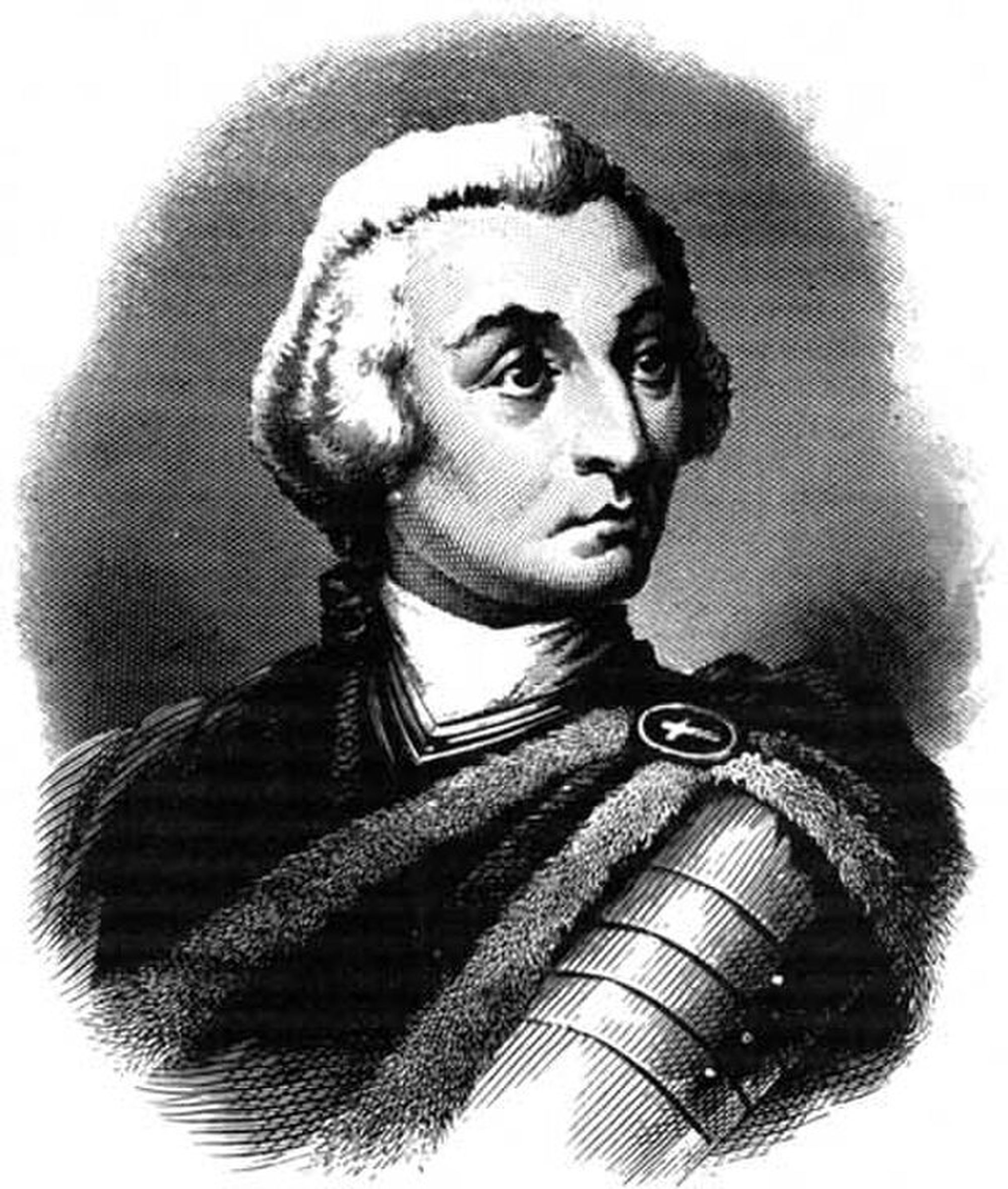 Municipal Grand Hotel, Savannah, GA. Portrait of savannahs founder General James Oglethorpe