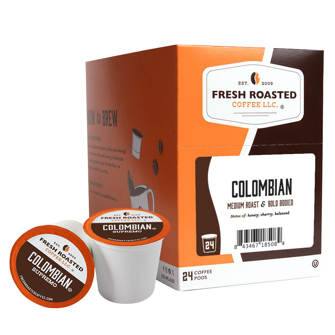 Fresh Roasted Coffee LLC. Colombian Coffee