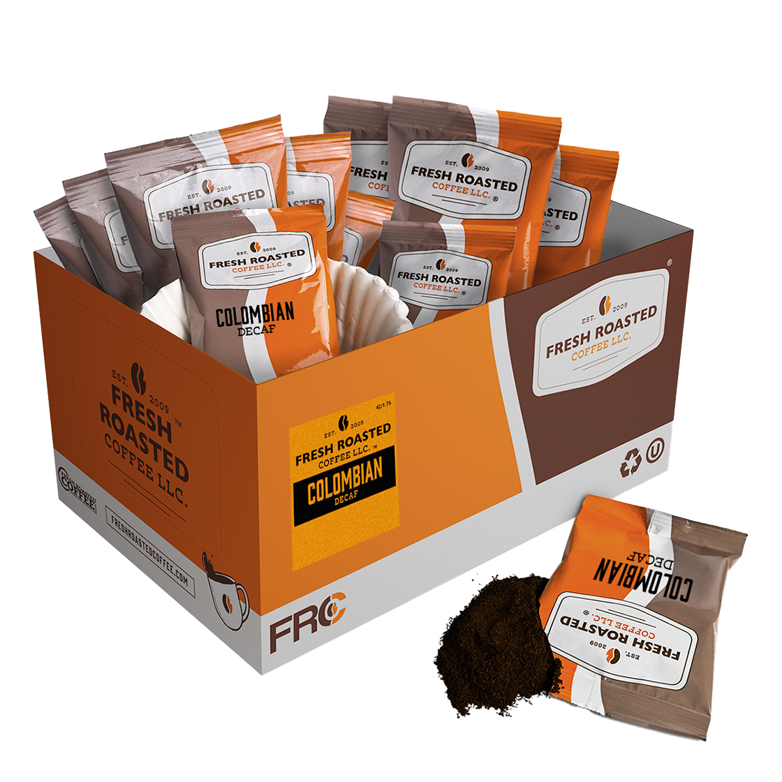 Fresh Roasted Coffee LLC. Decaf Colombian Coffee
