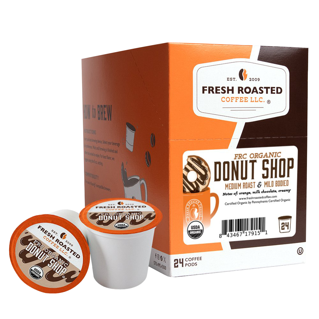 Fresh Roasted Coffee LLC. Donut Shop Coffee