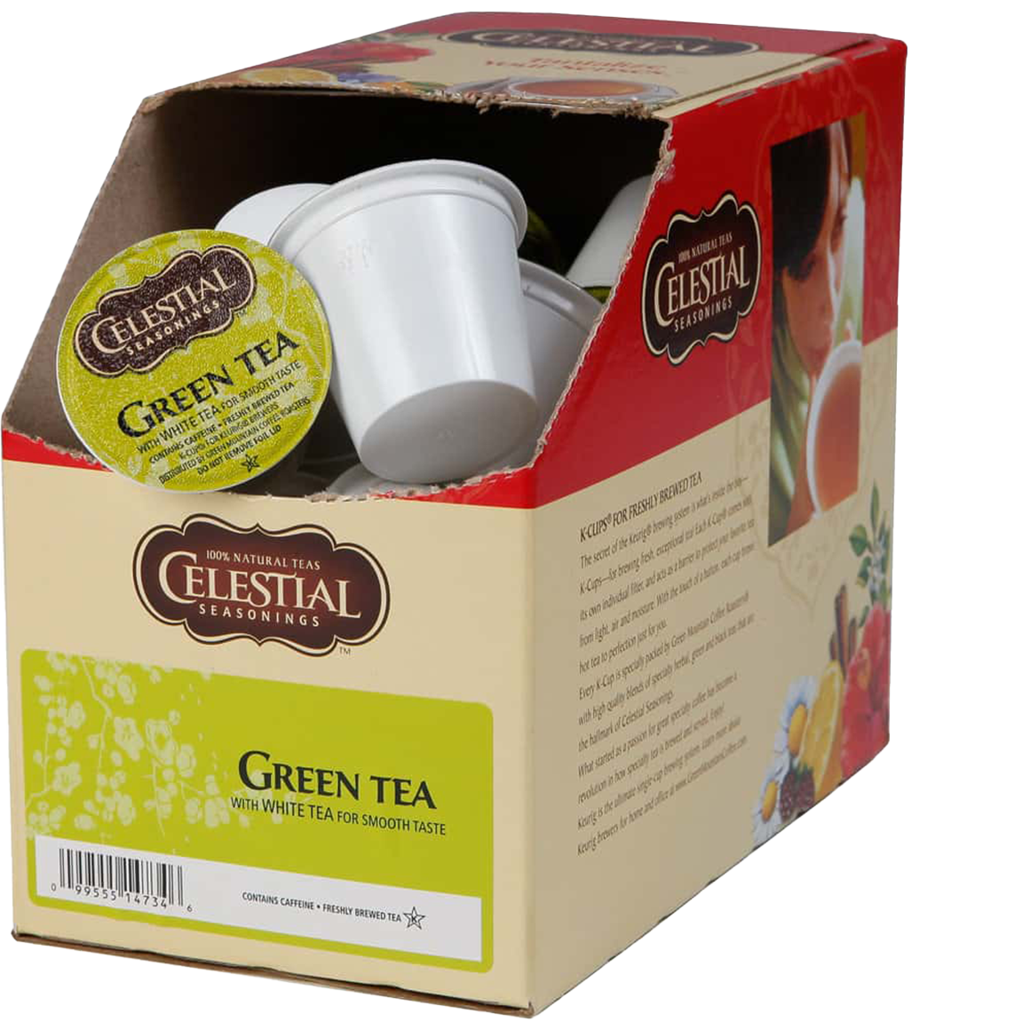 Celestial Green Tea Authentic K Cup Pod 24 Count