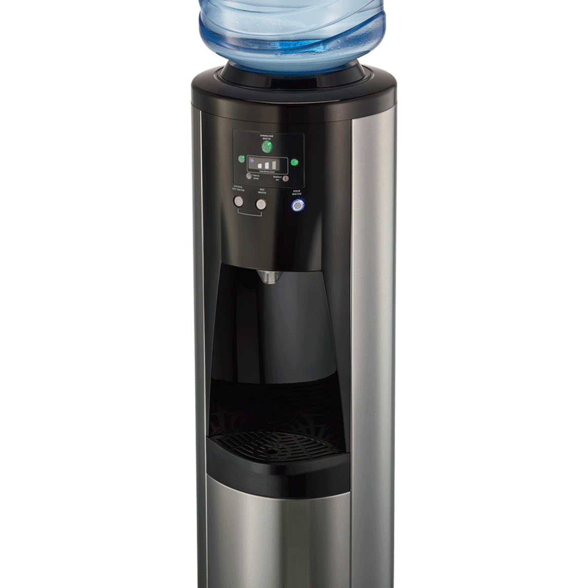 The Allure Series™ Hot, Cold and SPARKLING Water Dispenser in Stainless Steel