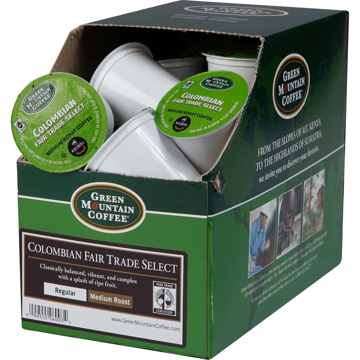Green Mountain Colombian Fair Trade Select K Cup Pod 24 Count