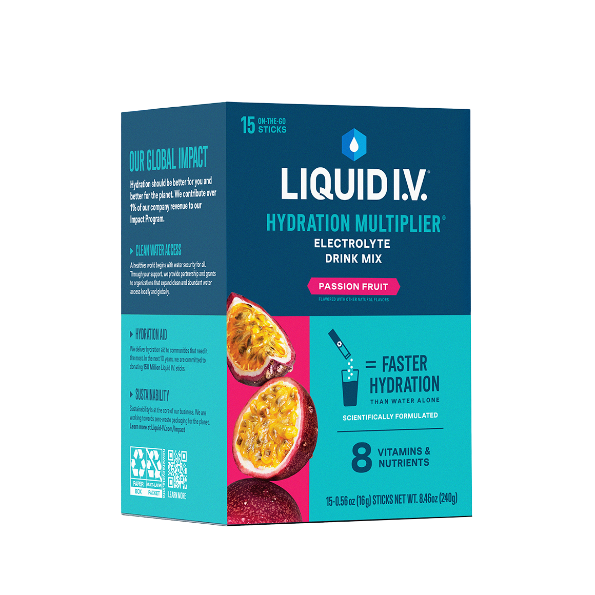 Liquid Iv Passion Fruit Packet 15 Ct
