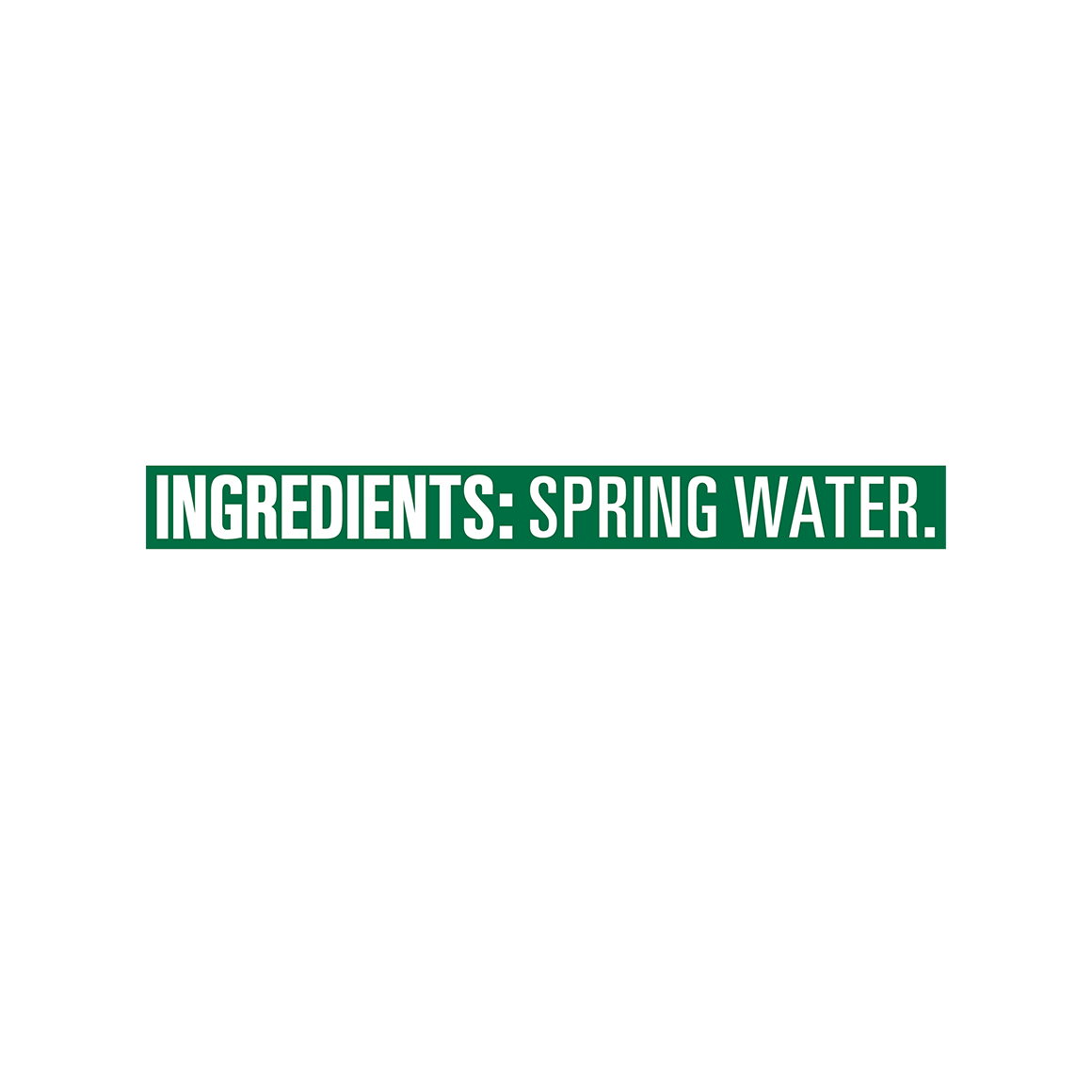 Poland Spring® 100% Natural Spring Water, .5 Liter (16.9 oz.) - Bottle - Case of 24