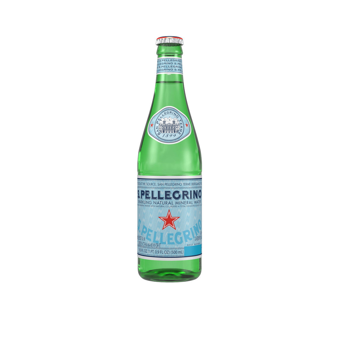 S.Pellegrino® Sparkling Natural Mineral Water - Glass (24 pack)