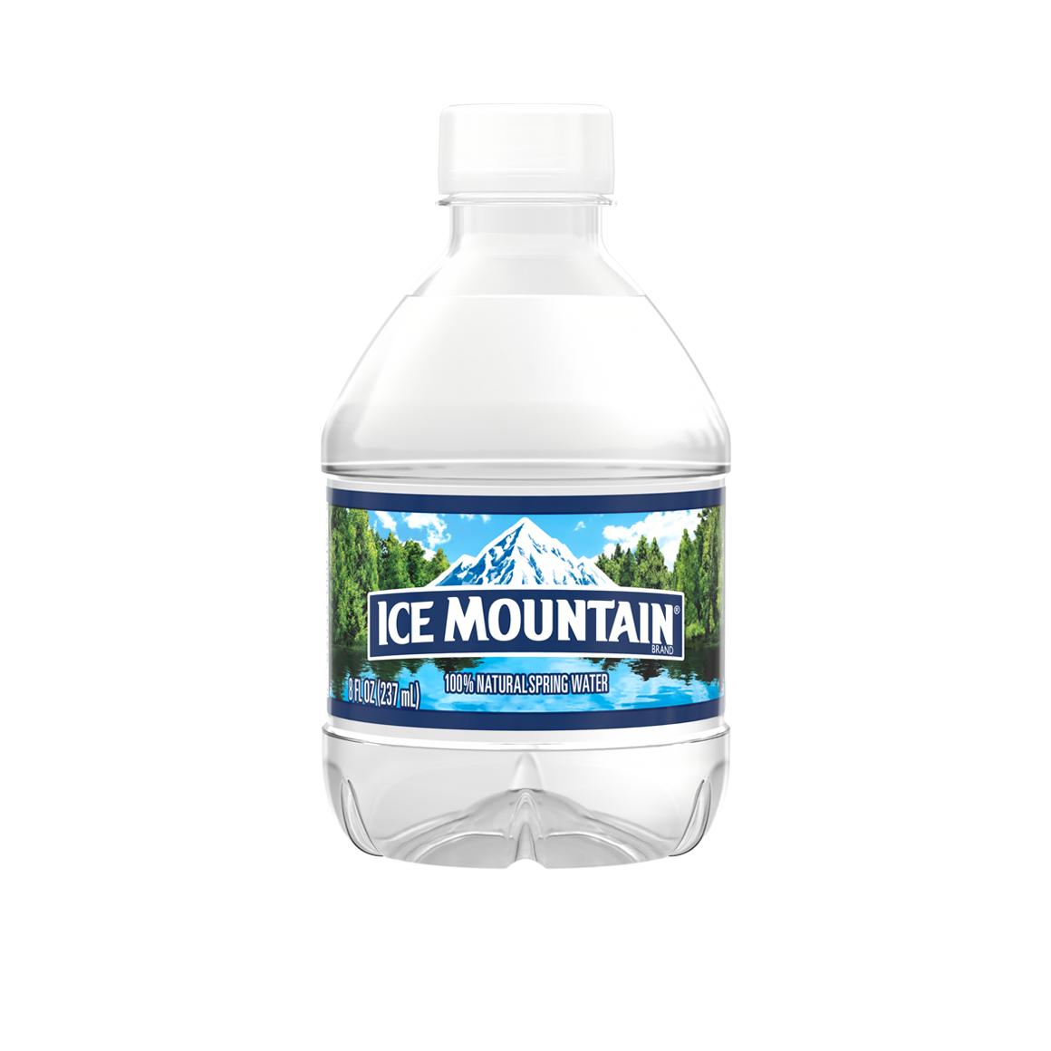 Ice Mountain® Spring Water .5 Pint (8 oz.) - Bottle - Case of 12