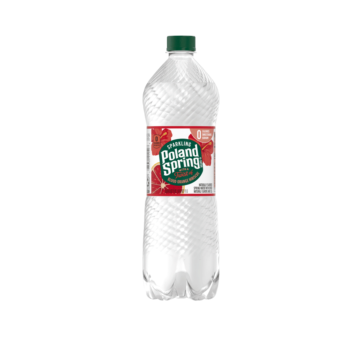 Poland Spring® Blood Orange Hibiscus Sparkling Water