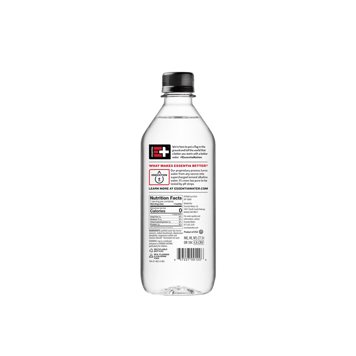 Essentia® Ionized Alkaline Bottled Water