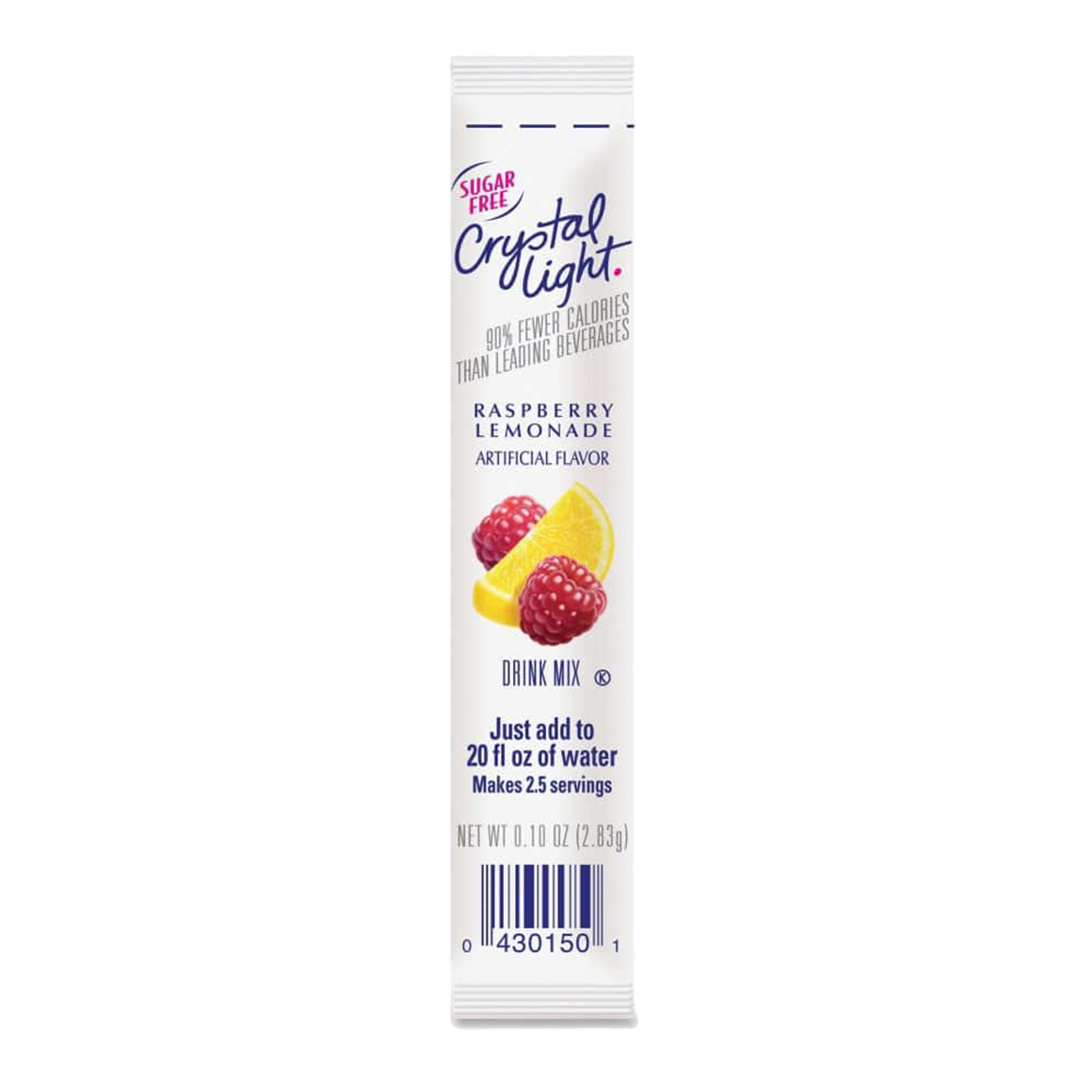 Crystal Light Raspberry Lemonade On The Go 30 Count