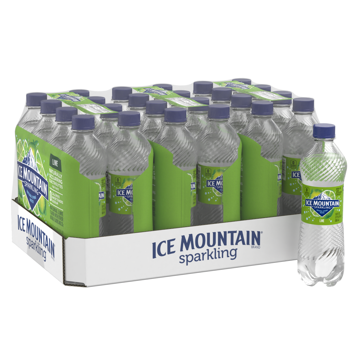 Ice Mountain® Zesty Lime Sparkling Water