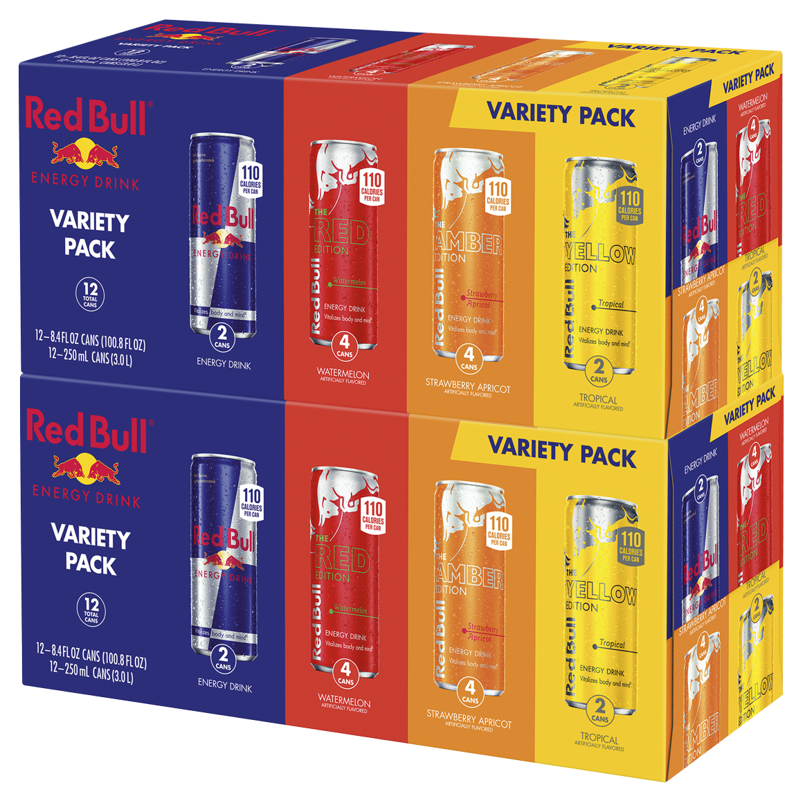 Red Bull Energy Drink Variety Pack 8.4 FL Oz Aluminum Cans (24 Pack)