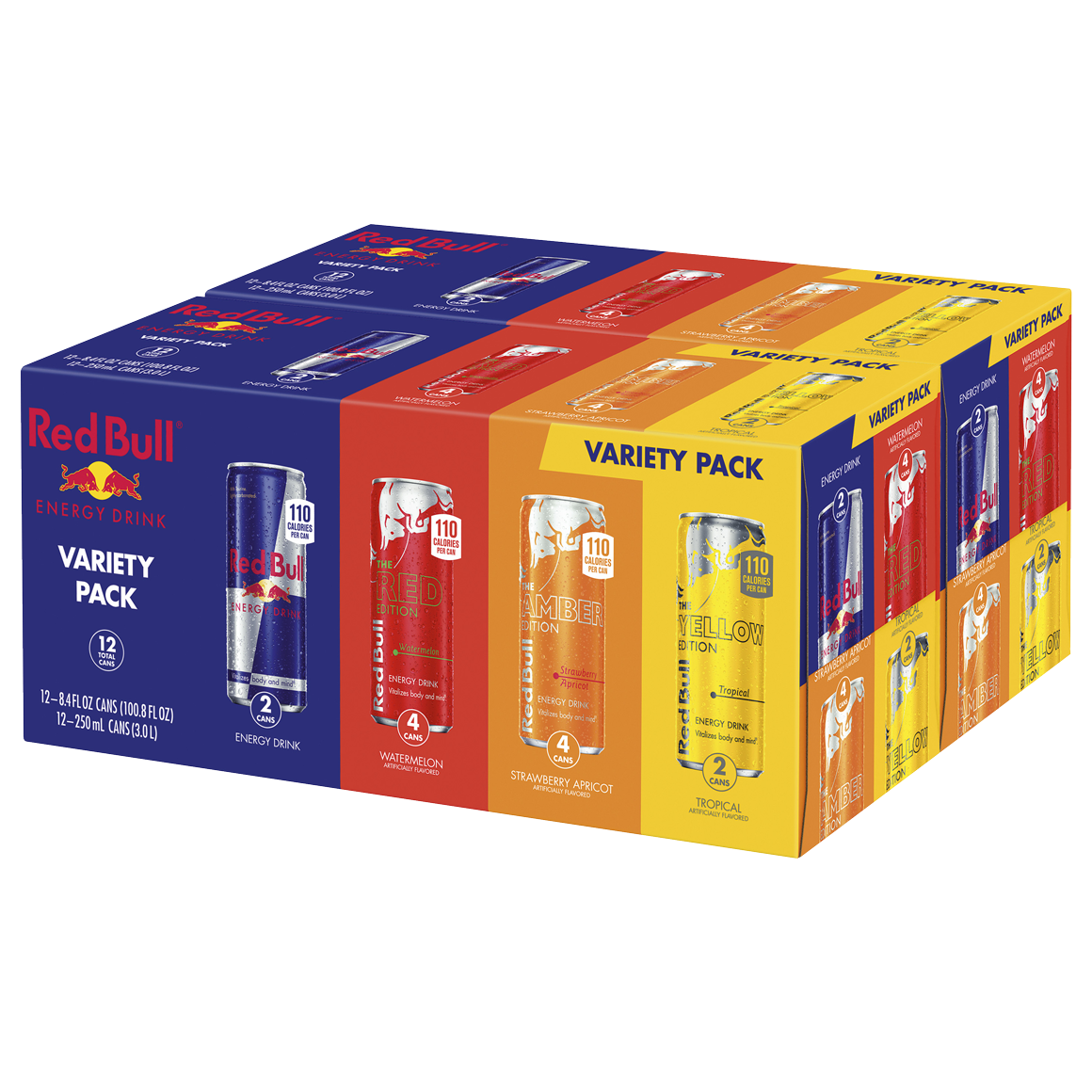 Red Bull Energy Drink Variety Pack 8.4 FL Oz Aluminum Cans (24 Pack)