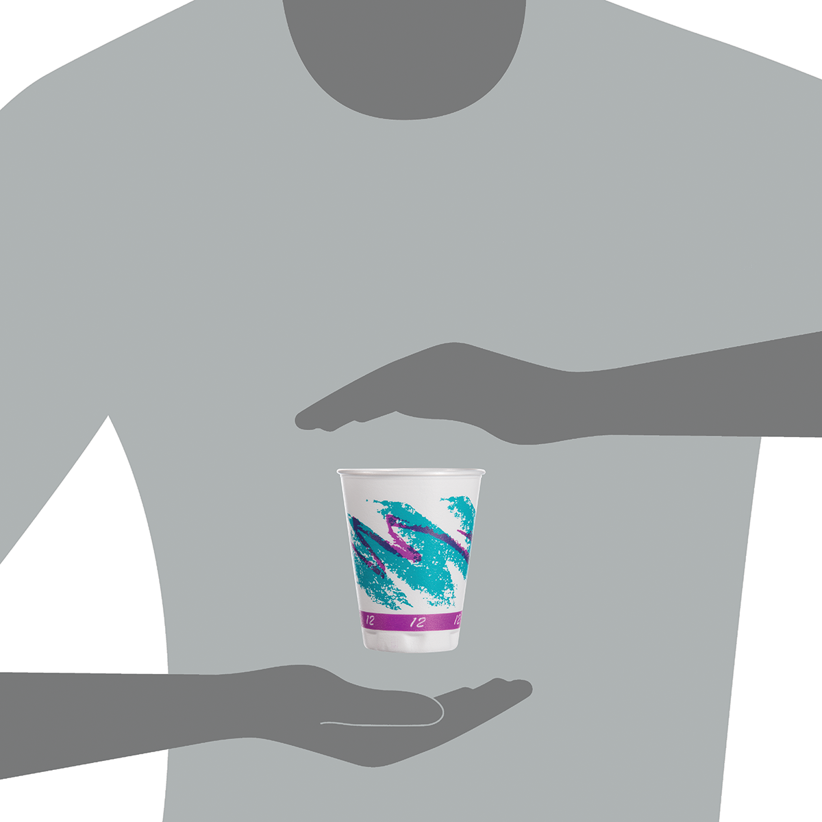 12 oz. Trophy Cup - Hot & Cold