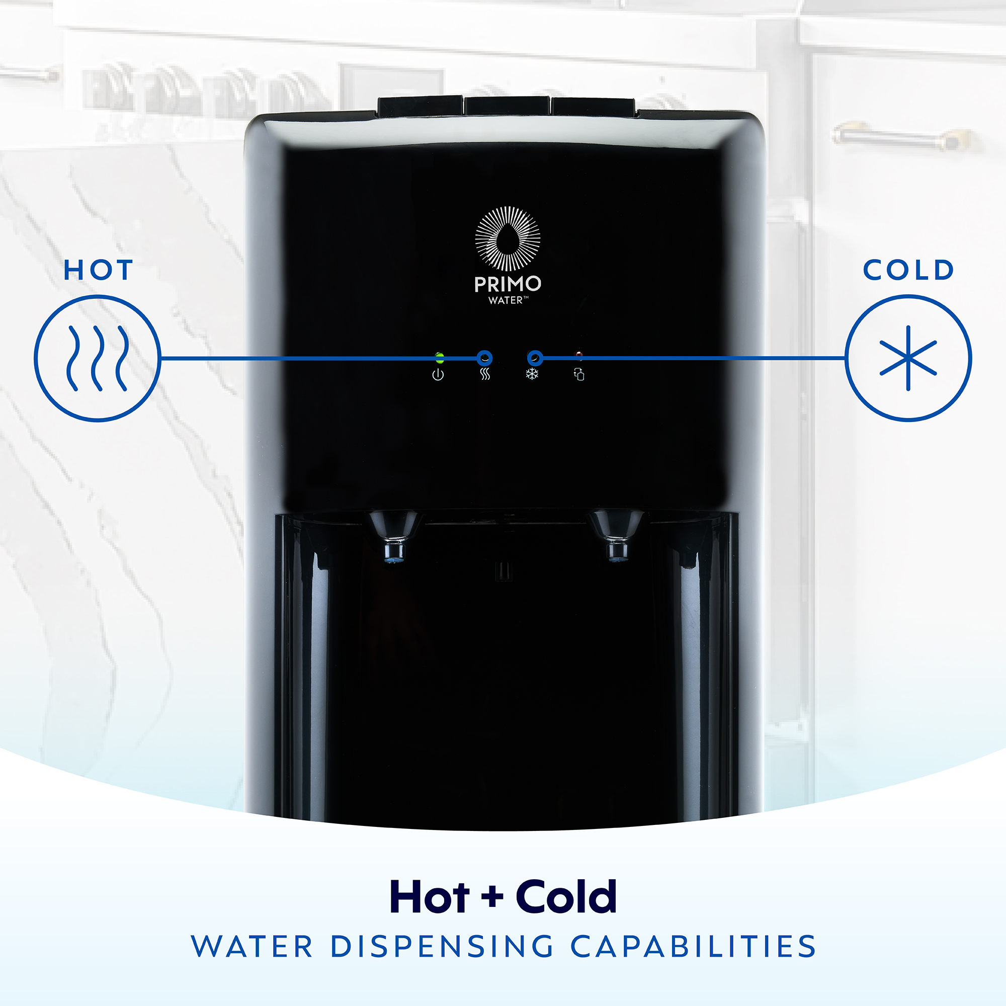 Rental Bottom Load Hot & Cold Dispenser