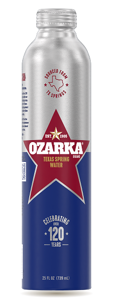 Ozarka Ozarka Texas Spring Water 25 oz Aluminum Bottle — product image
