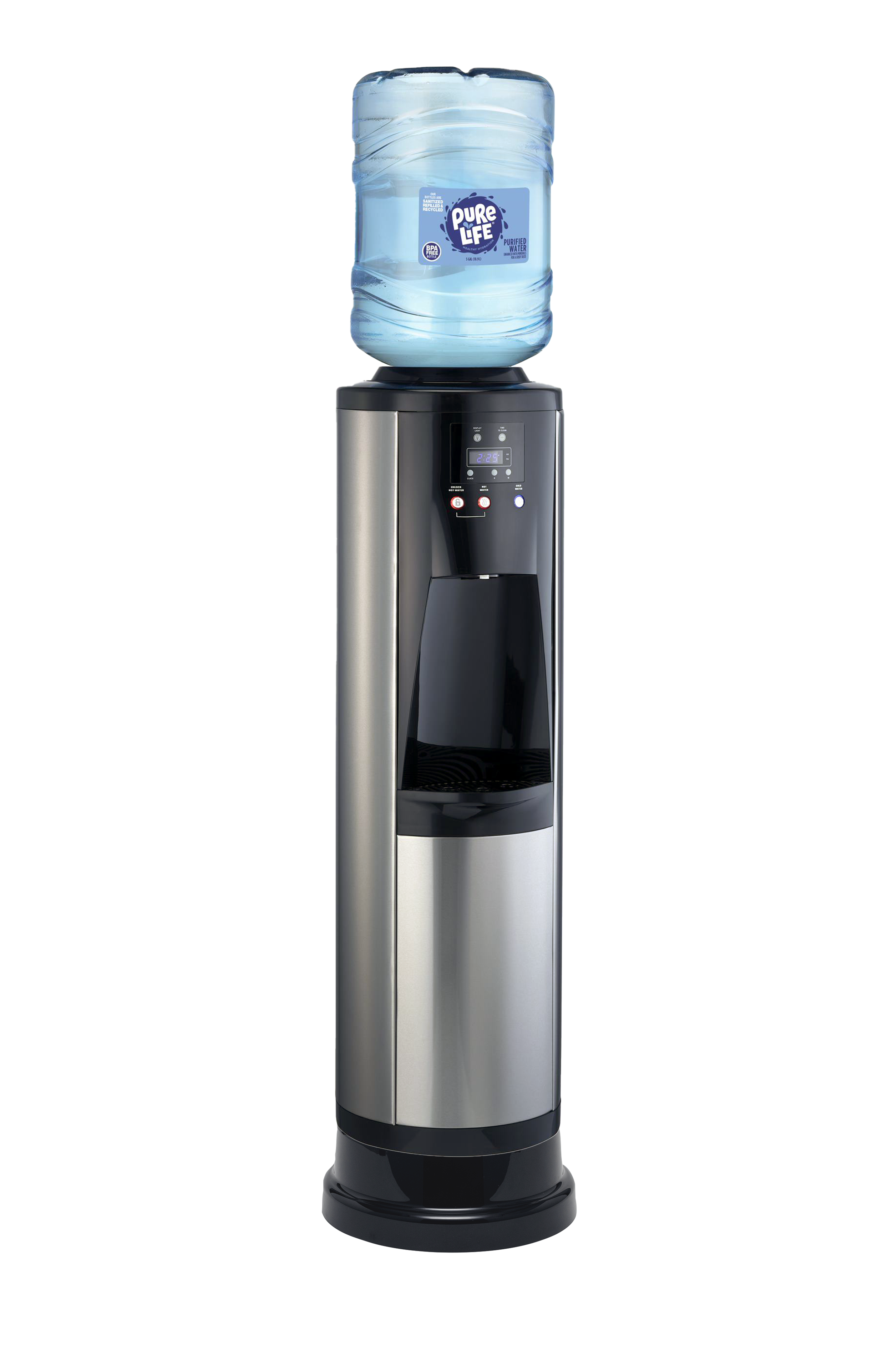 Allure Stainless Steel Dispenser Pedestal