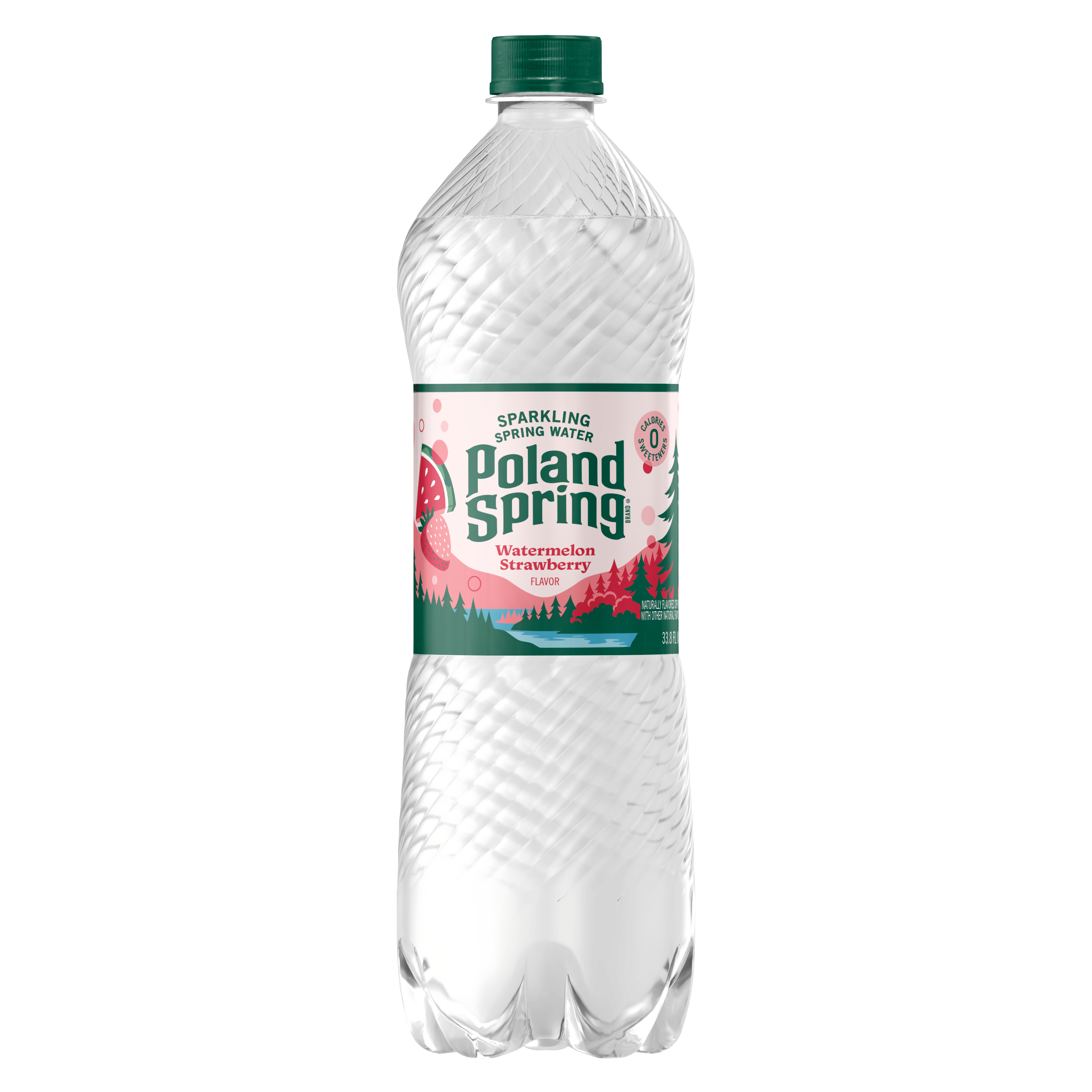 Poland Spring® Watermelon Strawberry Sparkling Water