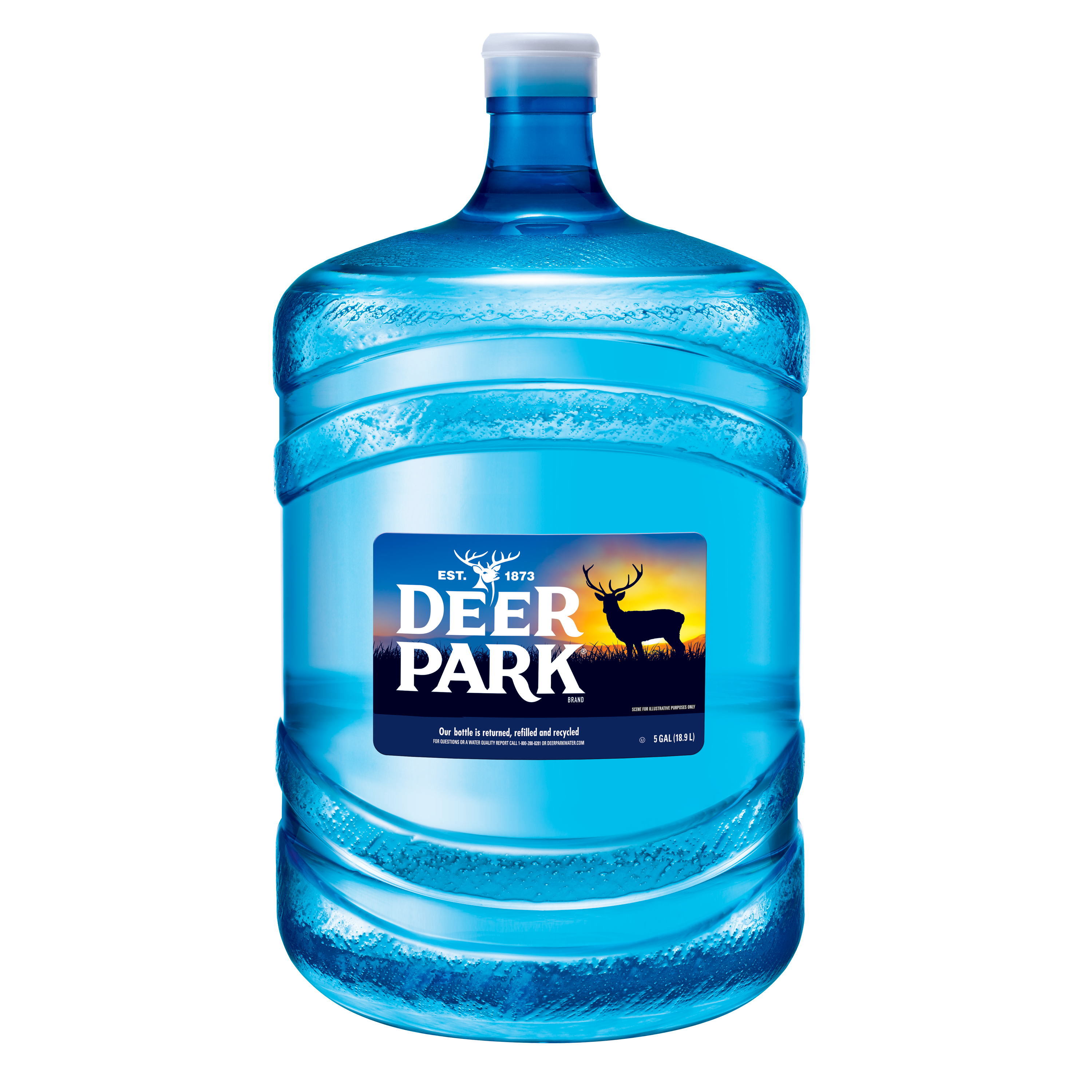 Deer Park® Spring Water Spill Proof - 5 Gallon Bottle