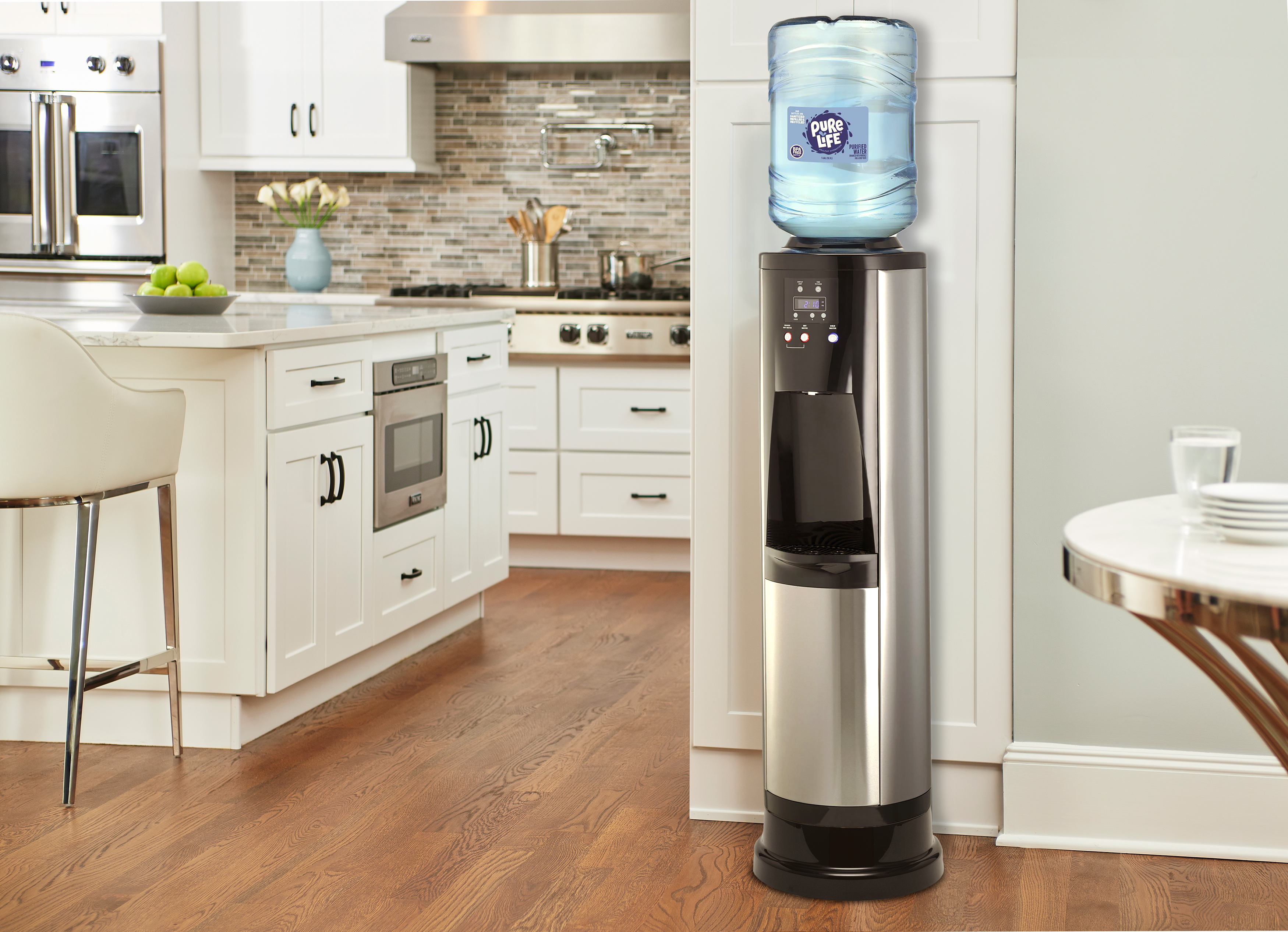 Allure Stainless Steel Dispenser Pedestal