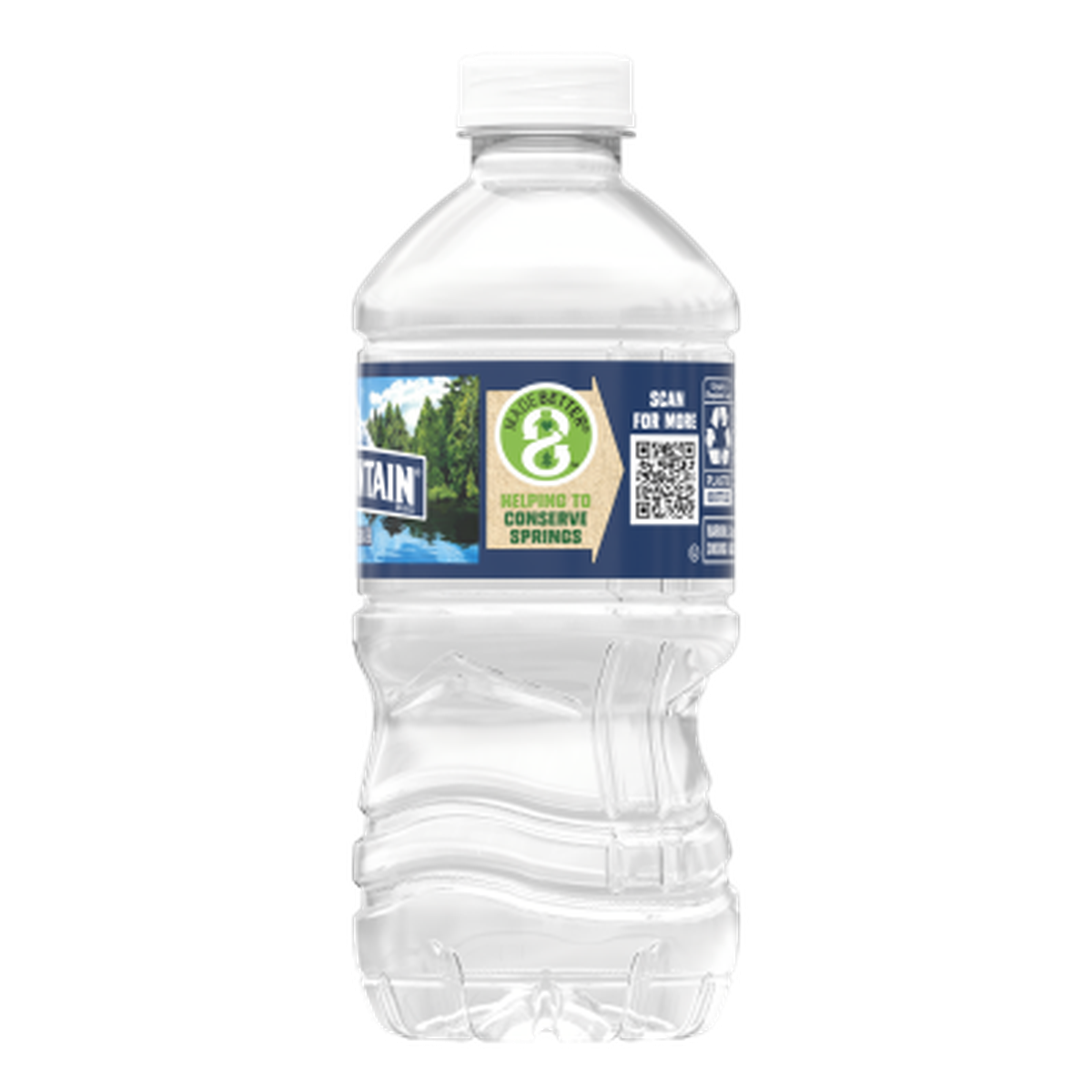 Ice mountain Spring water product detail 12 fl oz single right view