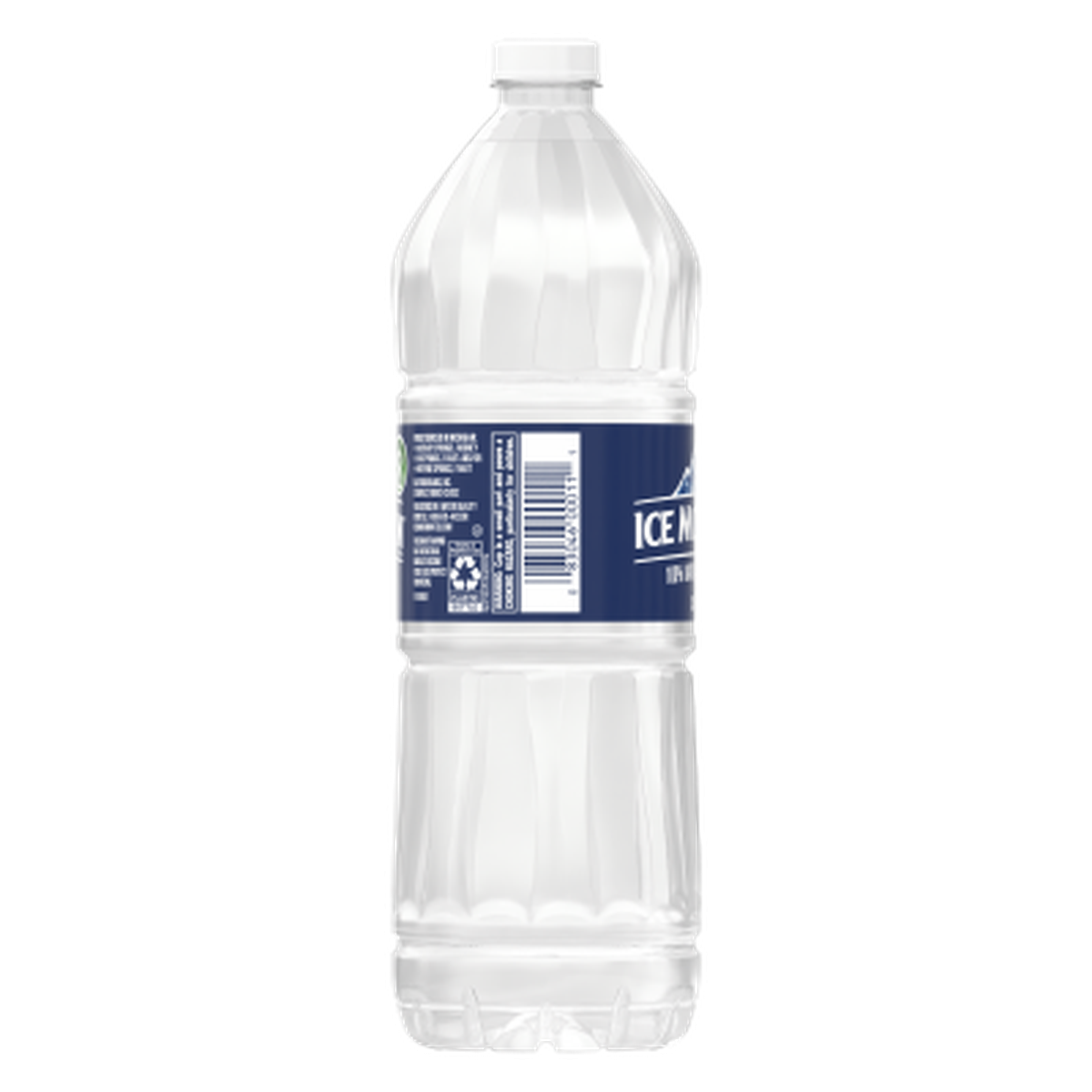 Ice mountain Spring water product detail 1L single back view