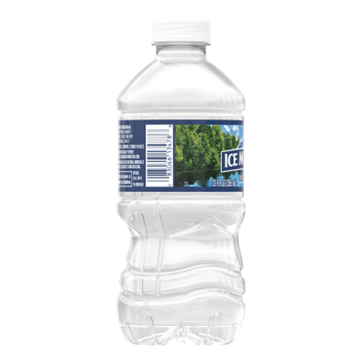 Ice mountain Spring water product detail 12 fl oz single left view