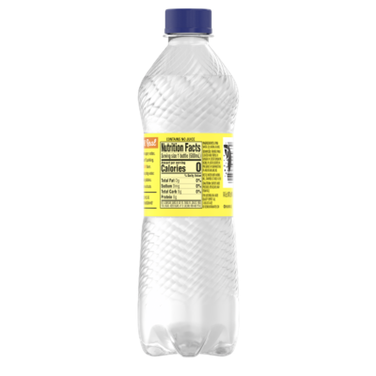 Ice Mountain Sparkling Water 500 mL bottle Lemon Flavored right view