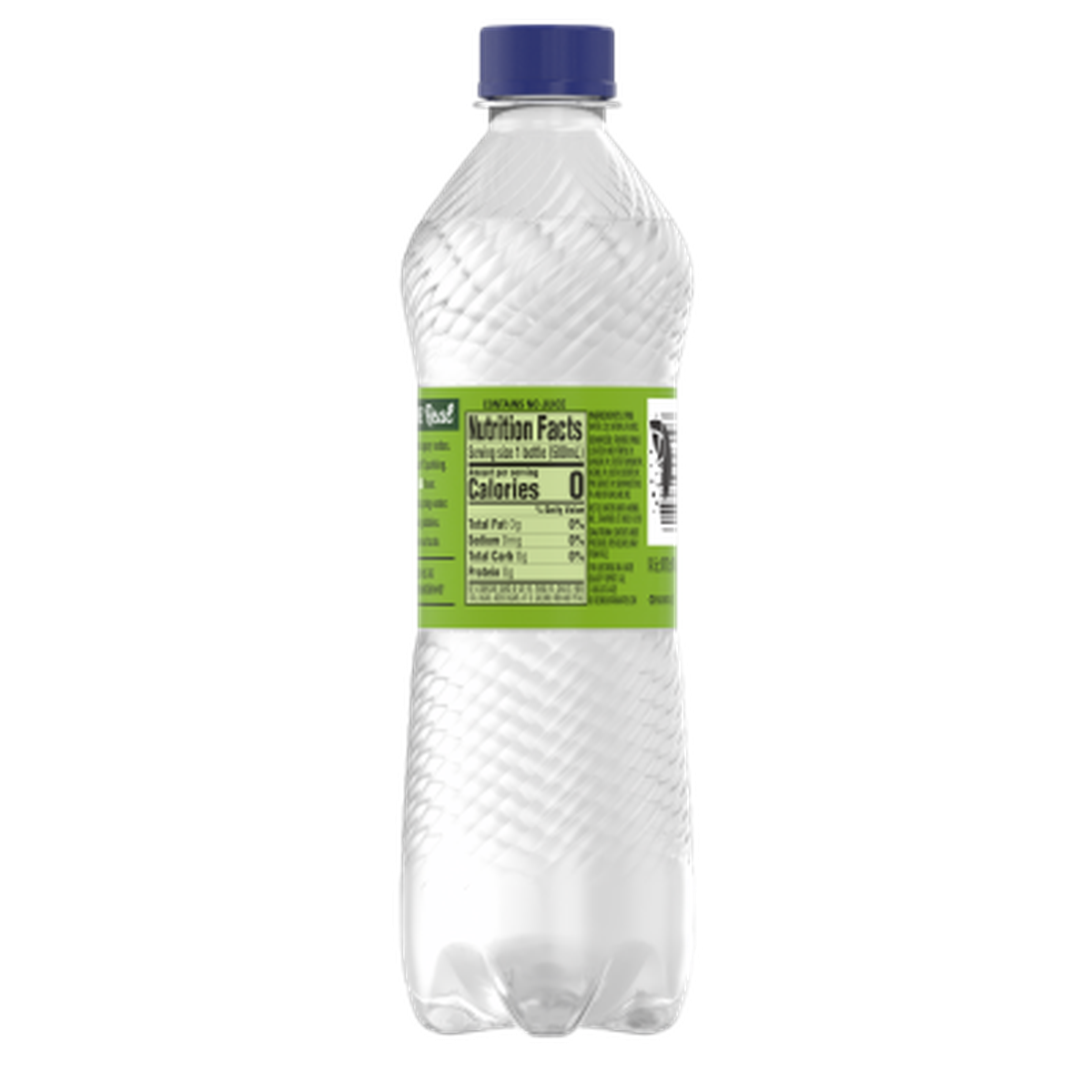 Ice mountain Sparkling Zesty Lime product detail 500mL single back view