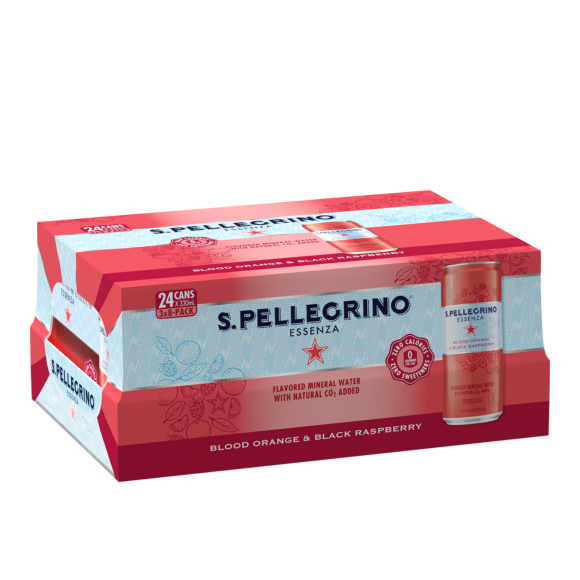S.Pellegrino Essenza Blood Orange & Black Raspberry (24x330ml)