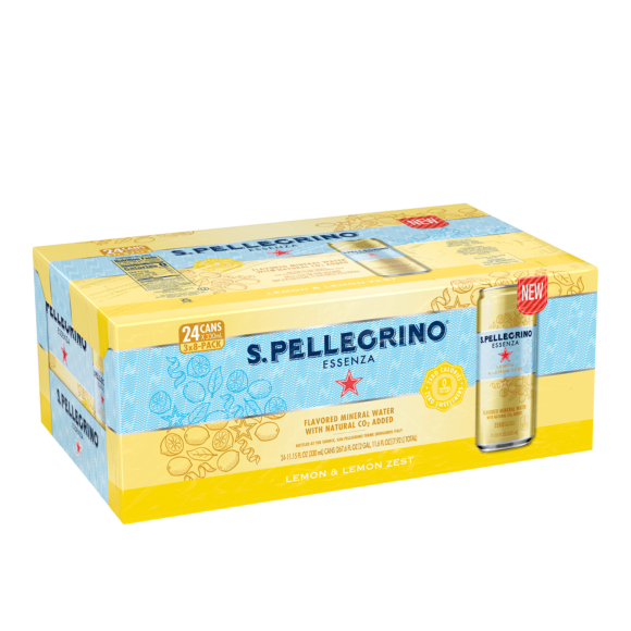 S.Pellegrino Essenza Lemon Zest (24x330ml)