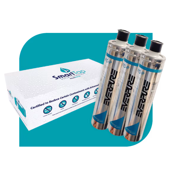 SmartTap Under Sink Water Filter System Bundle (Includes System and 2 Replacement Filters)