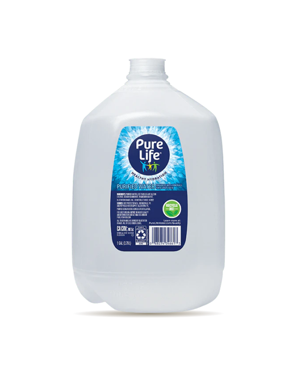 1 Gallon Jug Bottled Water | Pure Life®
