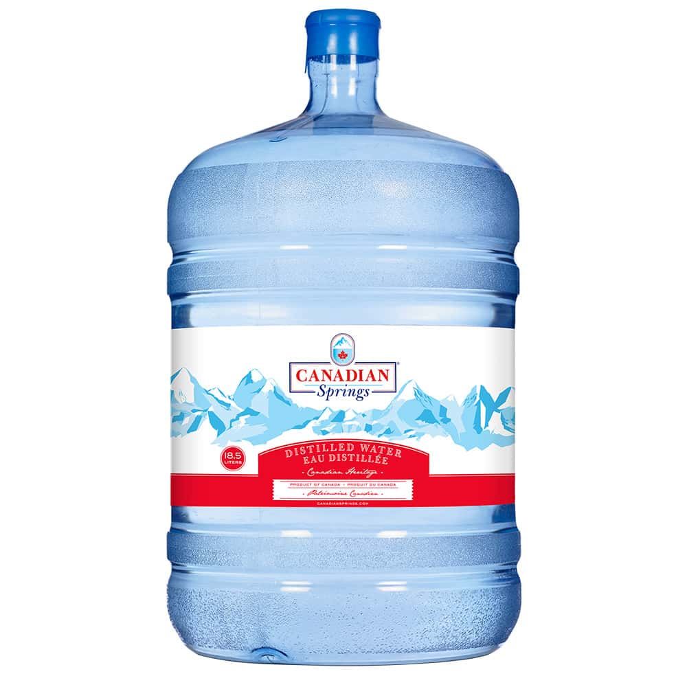 Canadian Springs® Distilled Bottled  Water 18.9L