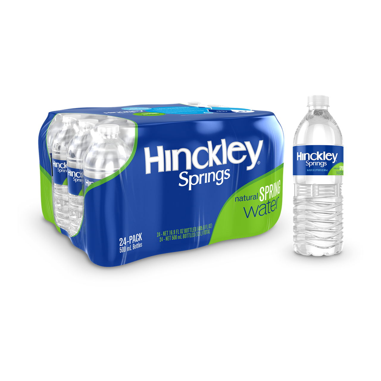 Hinckley Springs® Bottled Spring Water 24 Count
