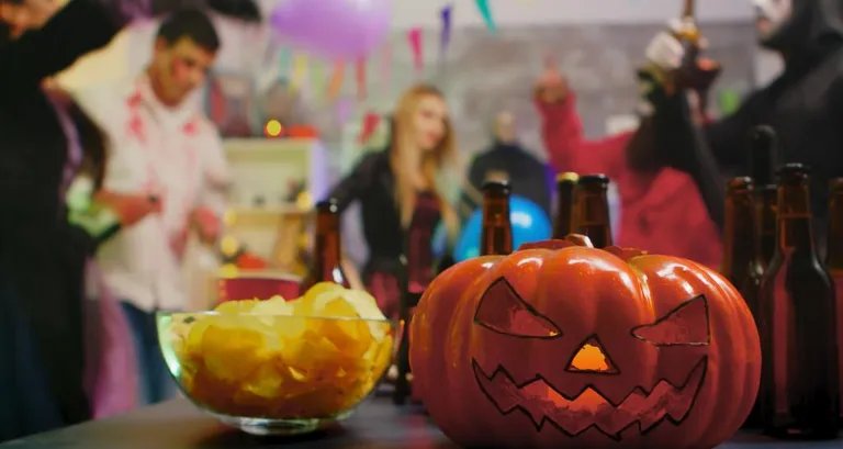 Gen Z celbrates Halloween