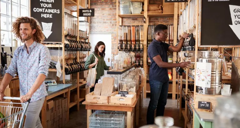 Sustainable packaging in retail