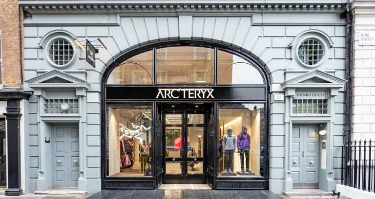 Arc’teryx store exterior.