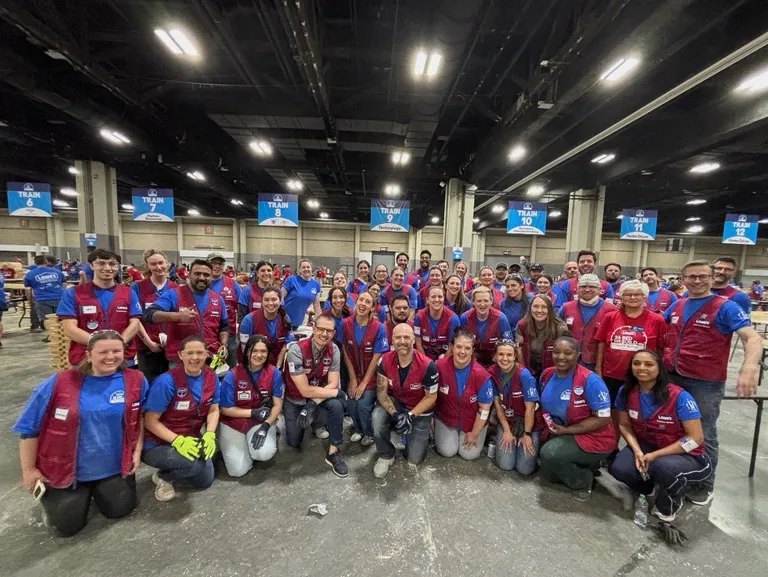 Lowe's team building.