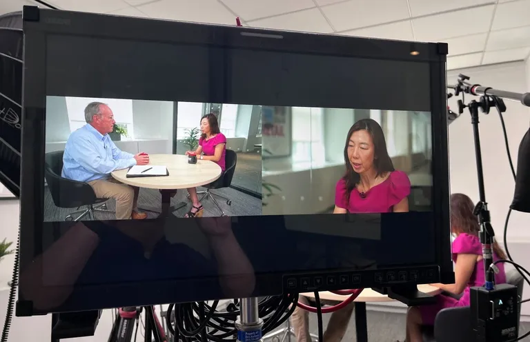 Fiona Tan and Bill Thorne.