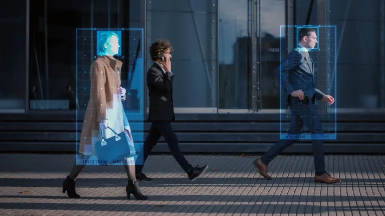 technology identifying strangers.