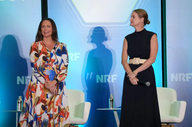 Amy Nofziger and Abigail Bishop speak at NRF PROTECT.