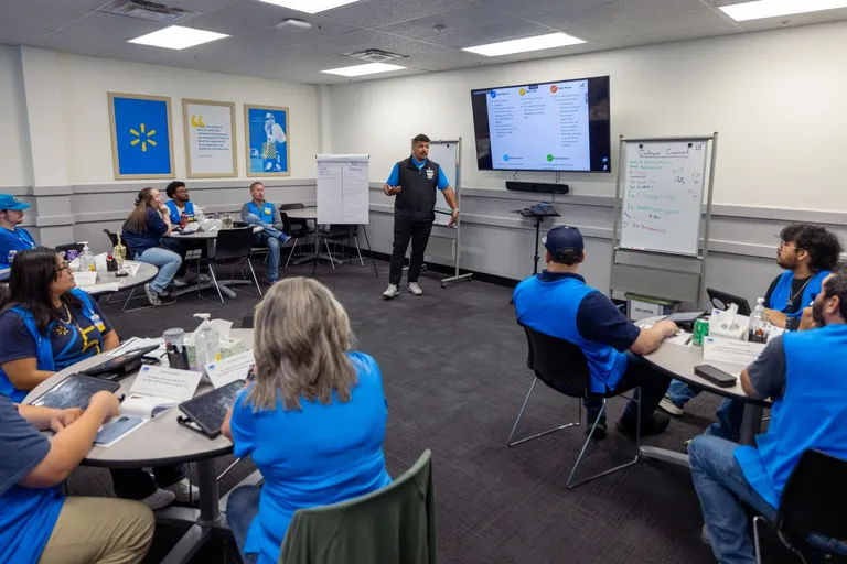 Walmart Academy participants.