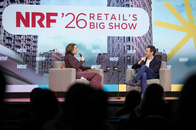 CEO Mark Barrocas speaks at NRF 2026.
