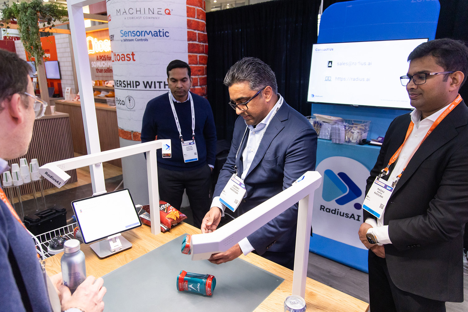The Foodservice Innovation Zone at NRF Retail's Big Show