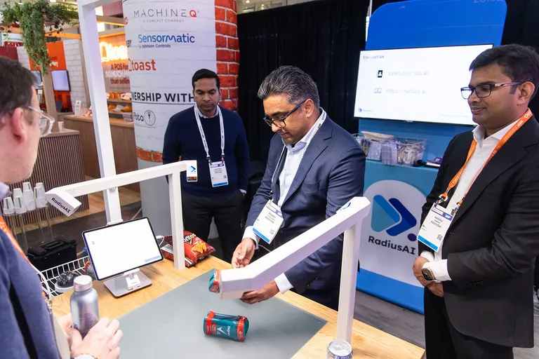 The Foodservice Innovation Zone at NRF Retail's Big Show