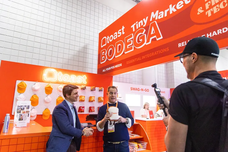 The Foodservice Innovation Zone at NRF Retail's Big Show