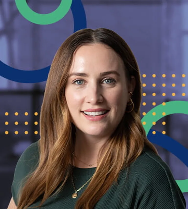 A profile photo for Michelle Weber, Global Head of Talent Acquisition, Gap Inc.